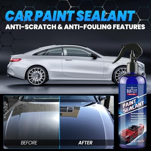 Paint Sealant Spray Quick Effect Coating Agent for High Gloss Shine &
