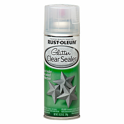 Rust-Oleum 267736 Specialty Glitter Spray Sealer, Clear, 10.25-oz. – Quantity 6