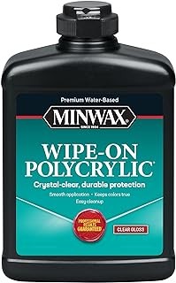Minwax 409160000 Wipe-On Poly, Pint, Gloss (Water Based) Packaging may vary