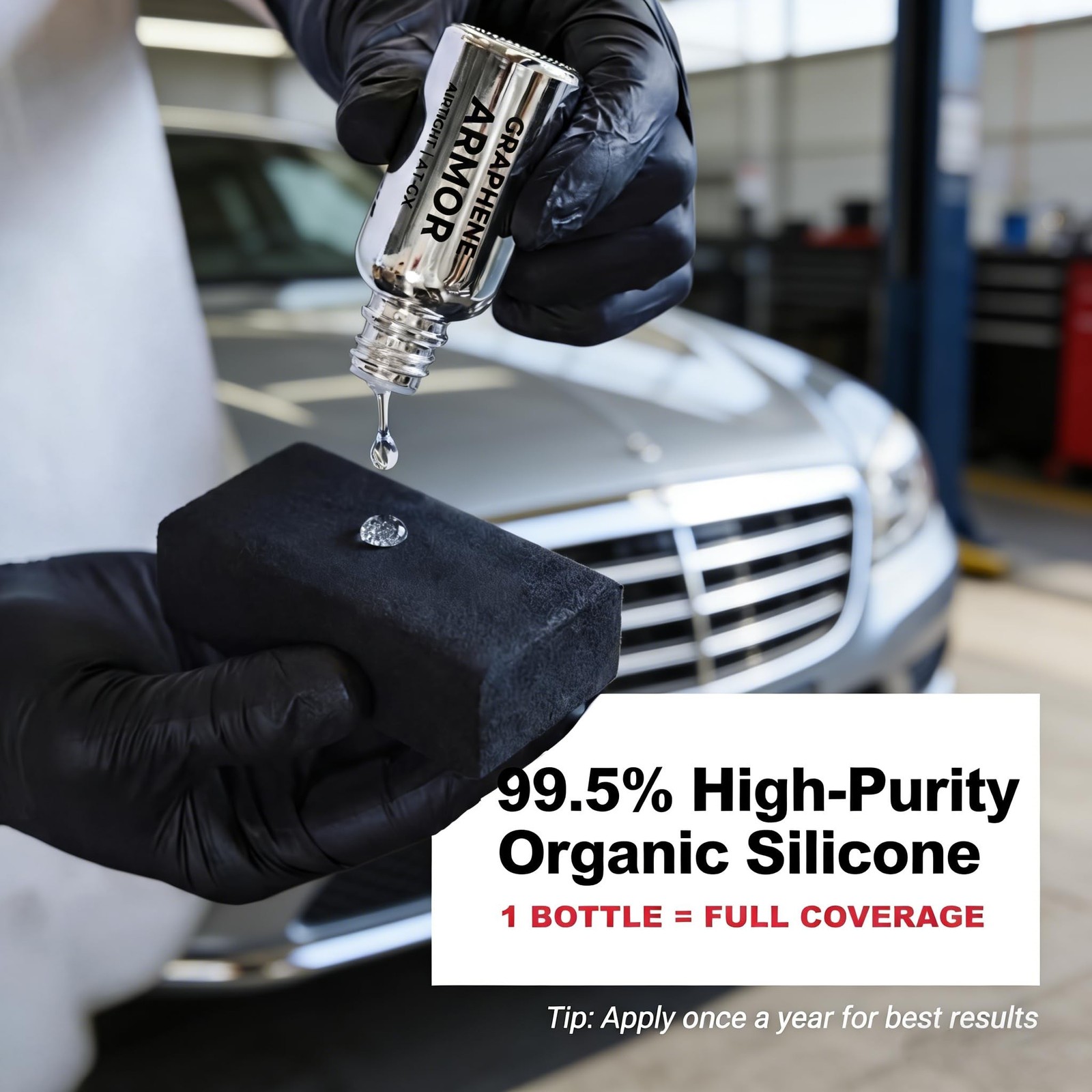 Advanced Graphene Ceramic Coating 50ml AT-GX Self-Cleaning Nano Protectant Lo…