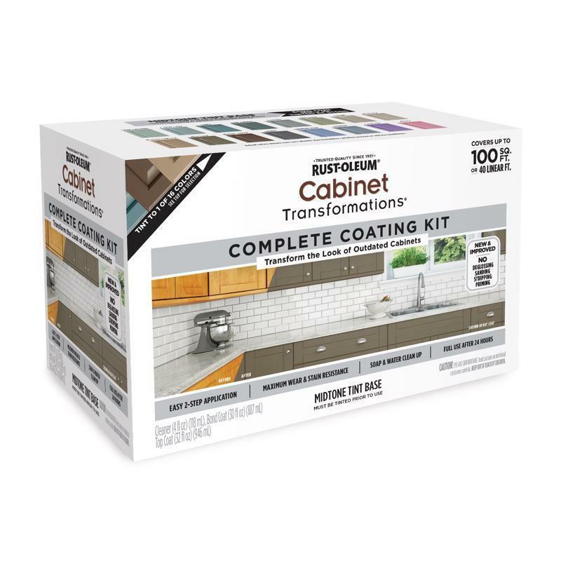 Rust-Oleum Cabinet Transformations Satin Tint Base Mid-Tone Base Cabinet