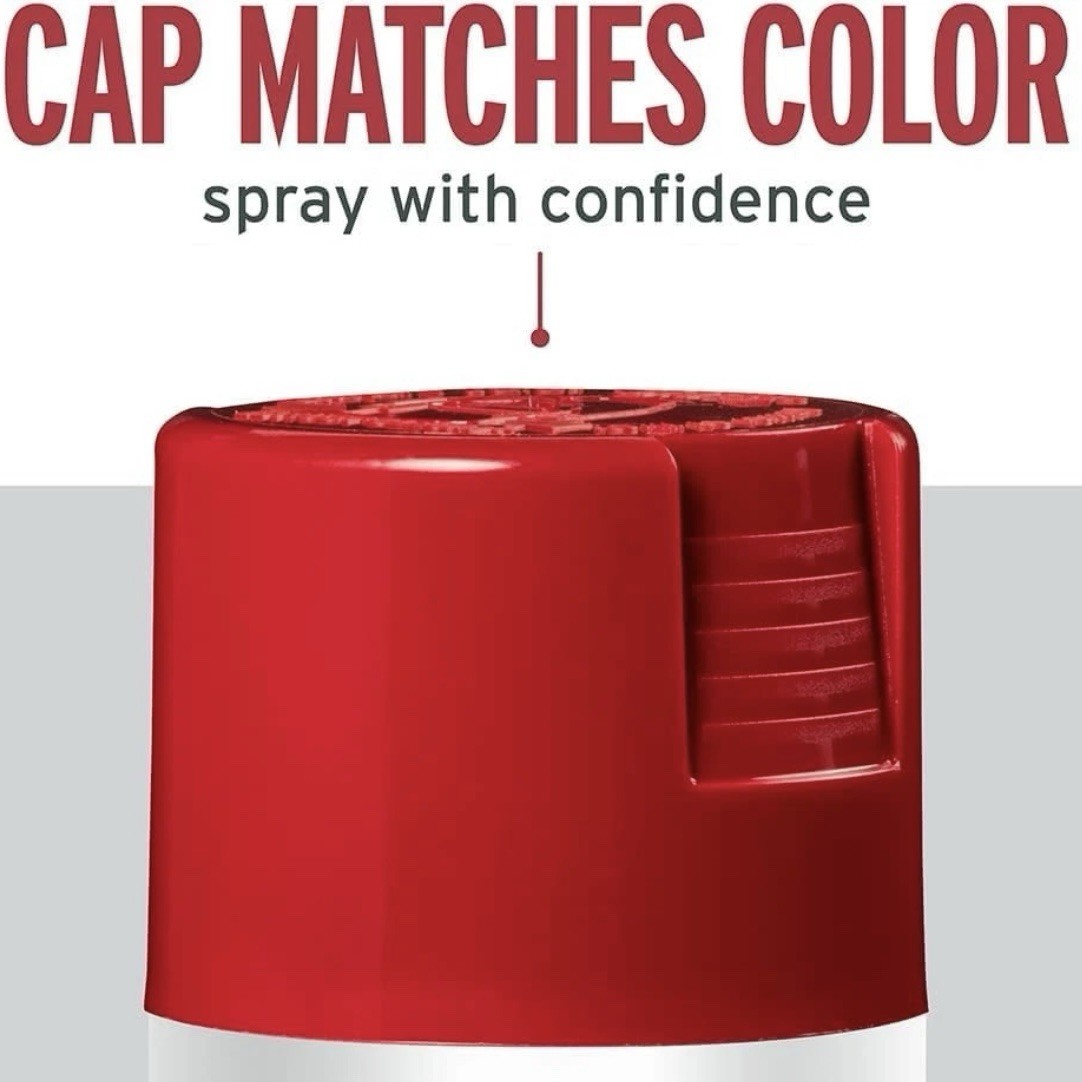 Stops Rust Spray Paint, 12 Oz, Gloss Red Sunrise, 6 Pack