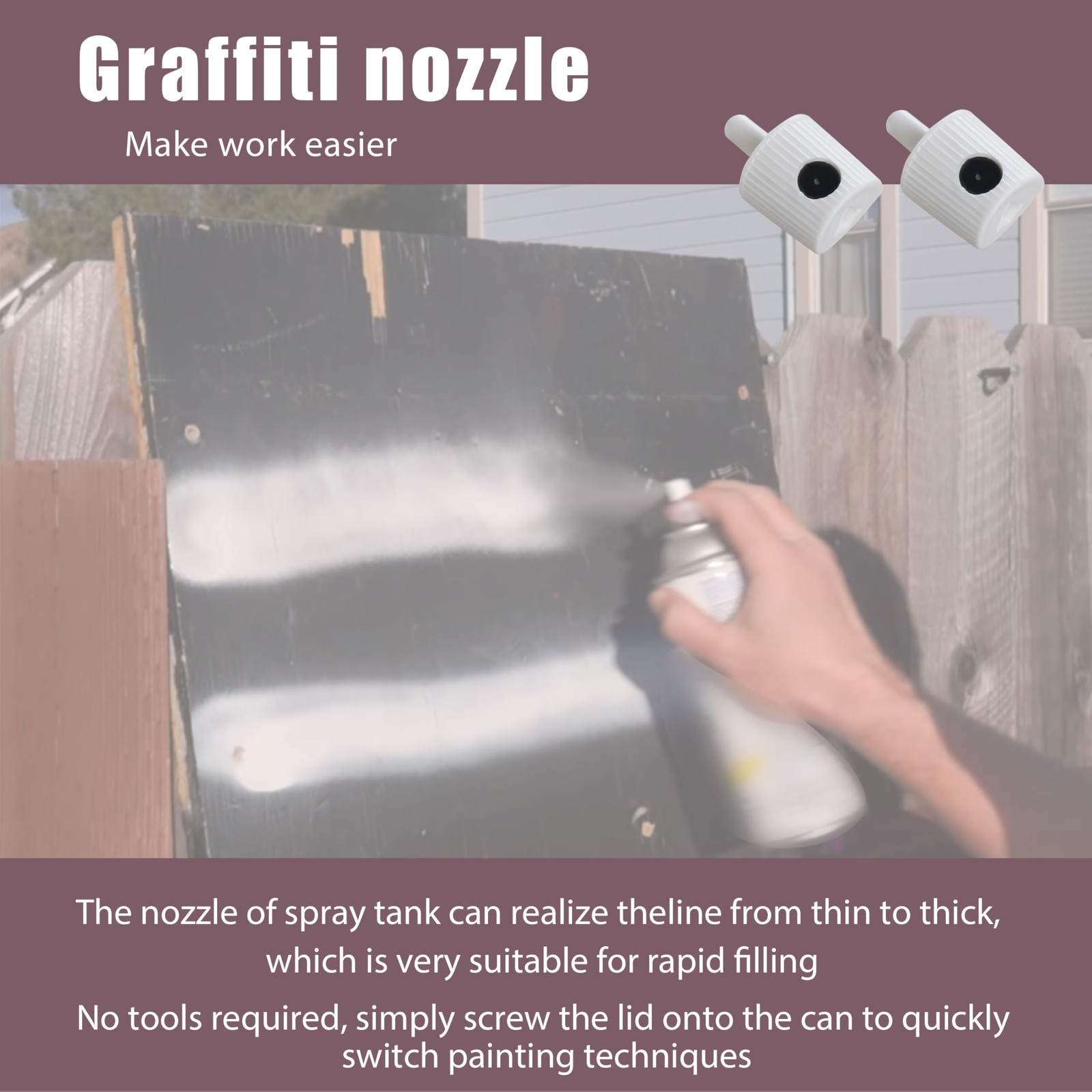 Spray Paint Caps-Spray Can-Graffiti Nozzle tips-New York Fat Cap-Spray Paint