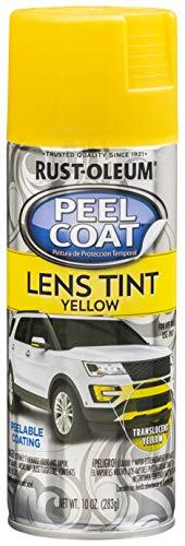 Rust-Oleum 340422 Peel Coat Spray Paint, Translucent Yellow , 10 Ounce, 128 Fl