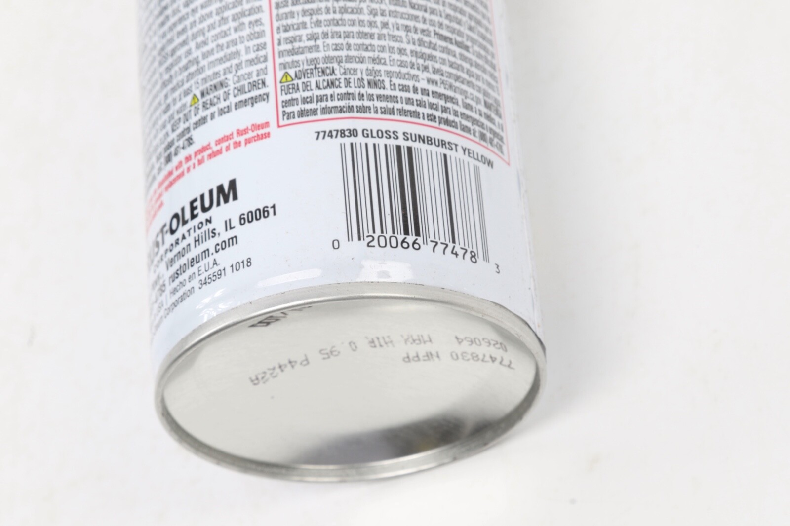 3 Rust-Oleum Stops Rust 12 Oz Sunburst Yellow Anti-Rust Spray Paint 7747-830