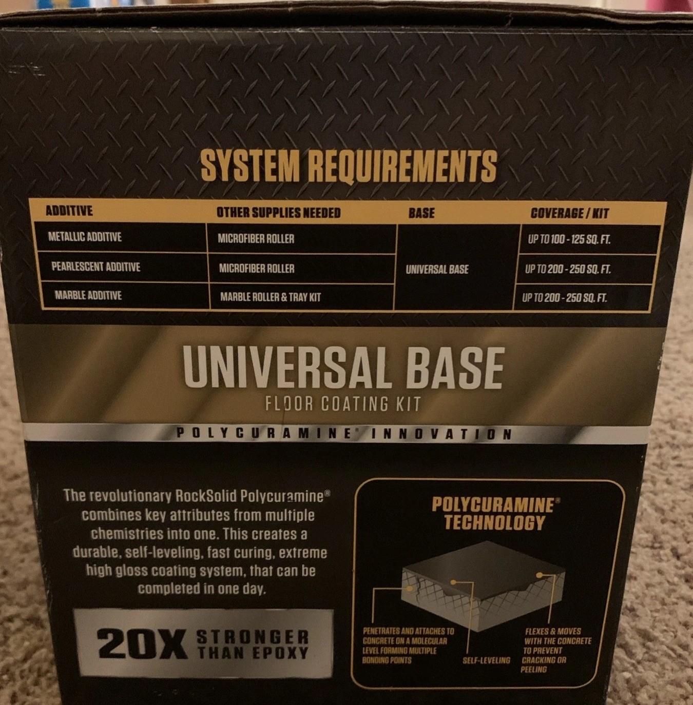 Rocksolid Universal Base Floor Coating Kit
