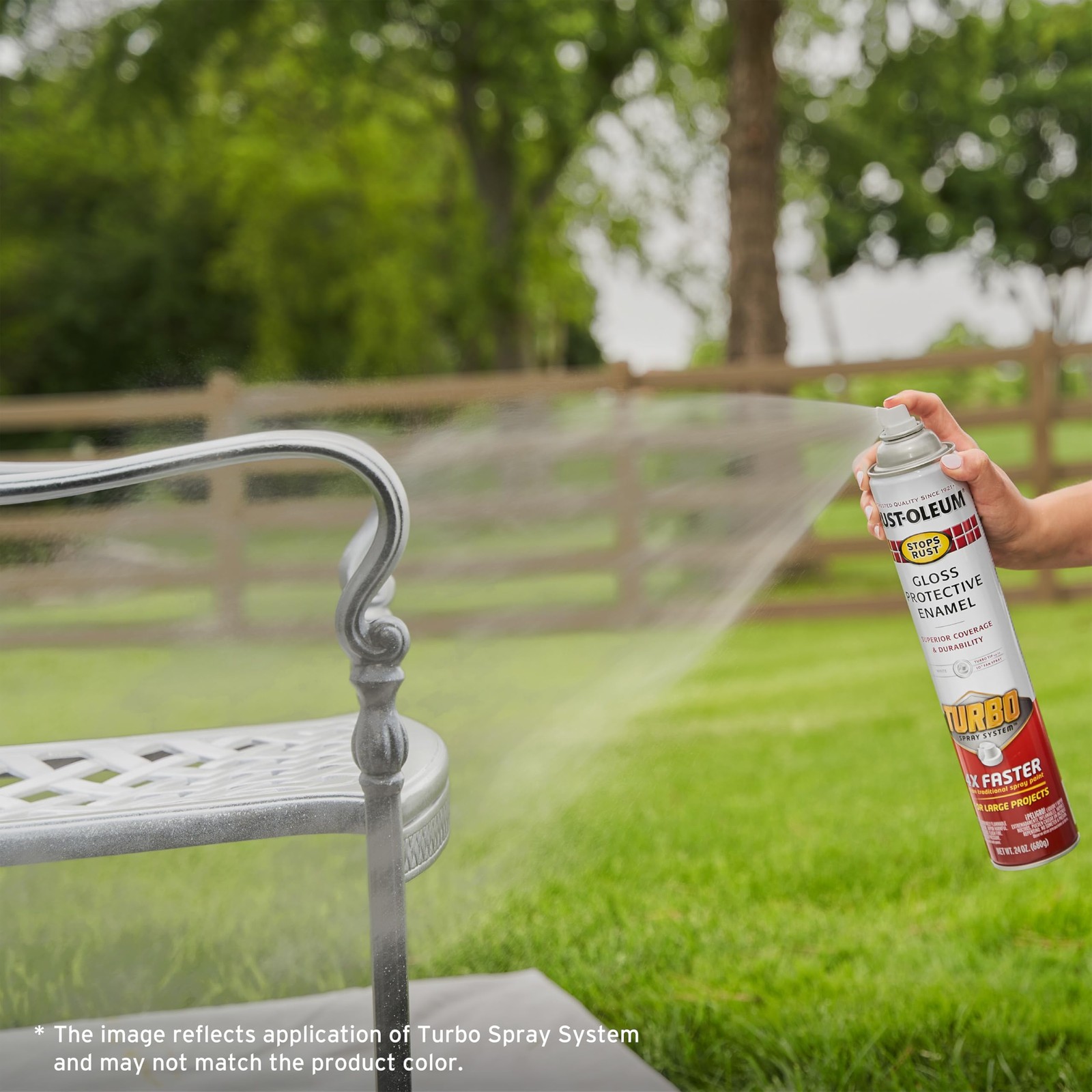 Rust Oleum Stops Rust Turbo Spray Paint 24 Oz Pack Of 6 Gloss Finish Durable …