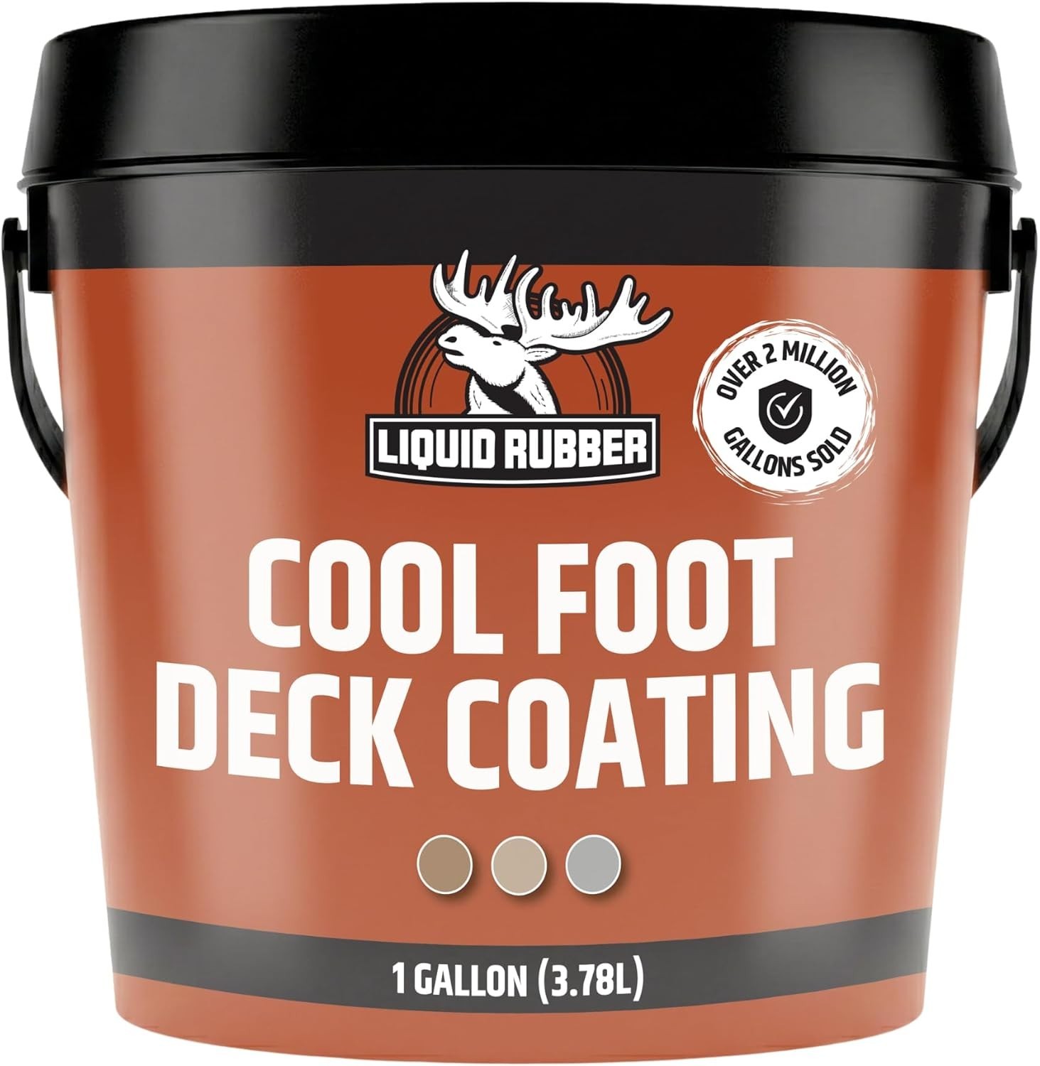 Cool Foot Deck Paint – Reduces Surface Temperatures, Durable