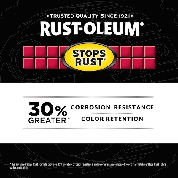 Rust-Oleum 376900 Rust Preventative Spray Paint, Almond, Gloss, Solvent, 12 Oz