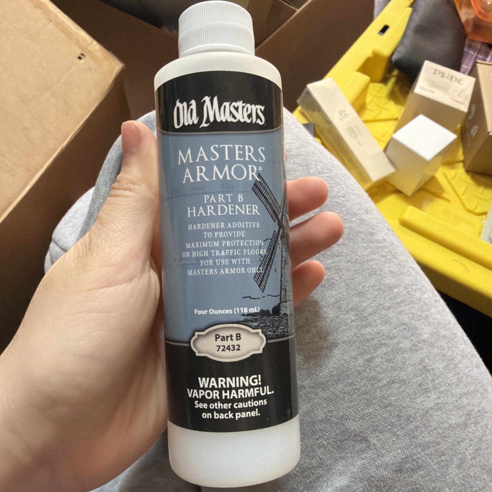 Old Masters Masters Armor Clear Water-Based Floor Finish 4 oz Free Shipping 01
