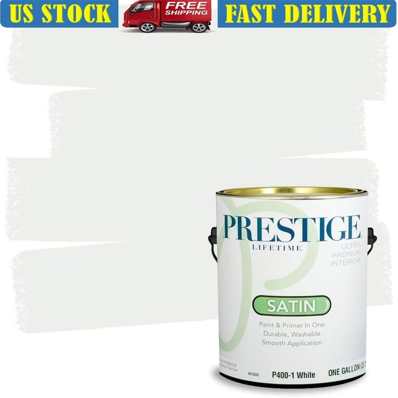 Ultra Premium Acrylic Paint Primer Low VOC Washable Interior Smooth Finish 1 Gal