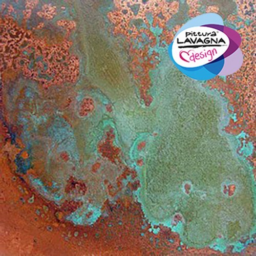 Corten Rust Effect Wall Paint Kit – Activator Bottom and Finish 2.5 m²