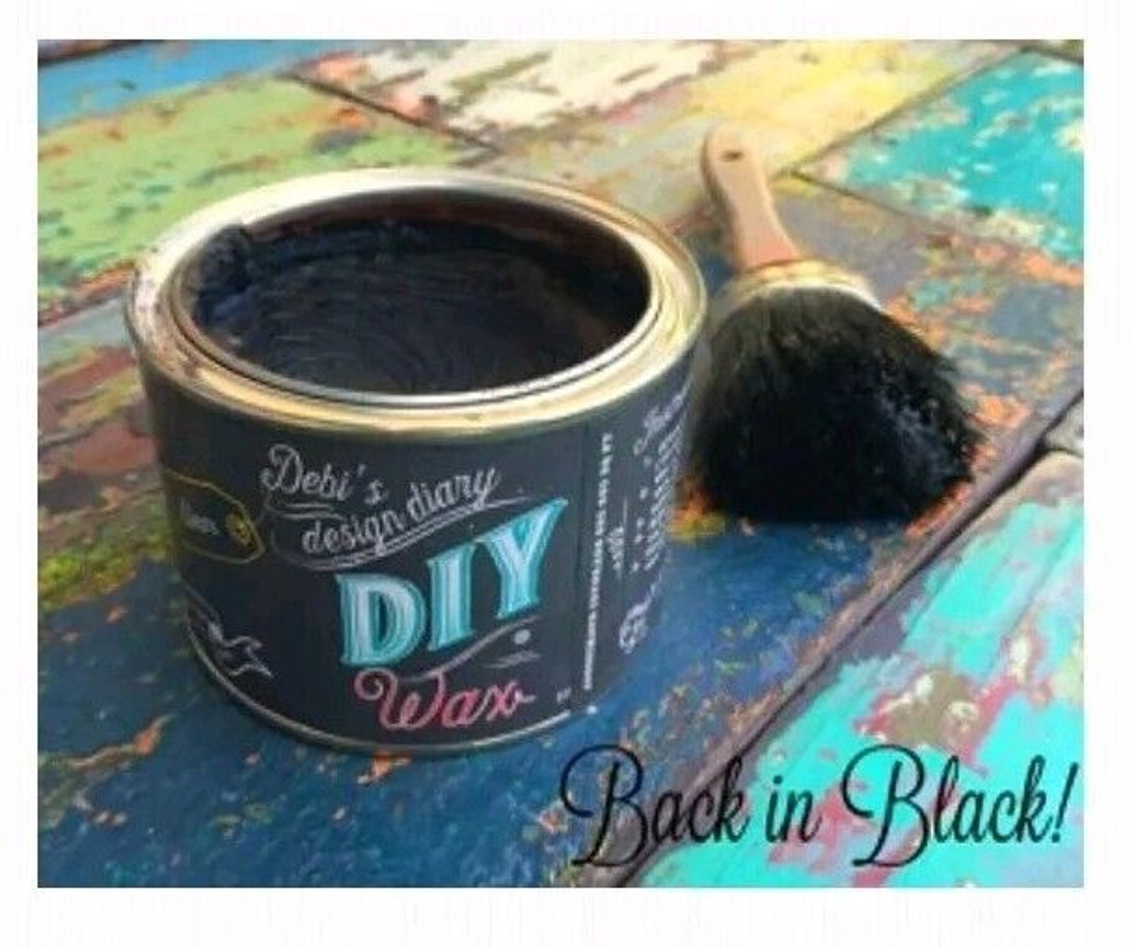 Debi’s Design Diary Chalk Paint Black Wax 13.5 Oz