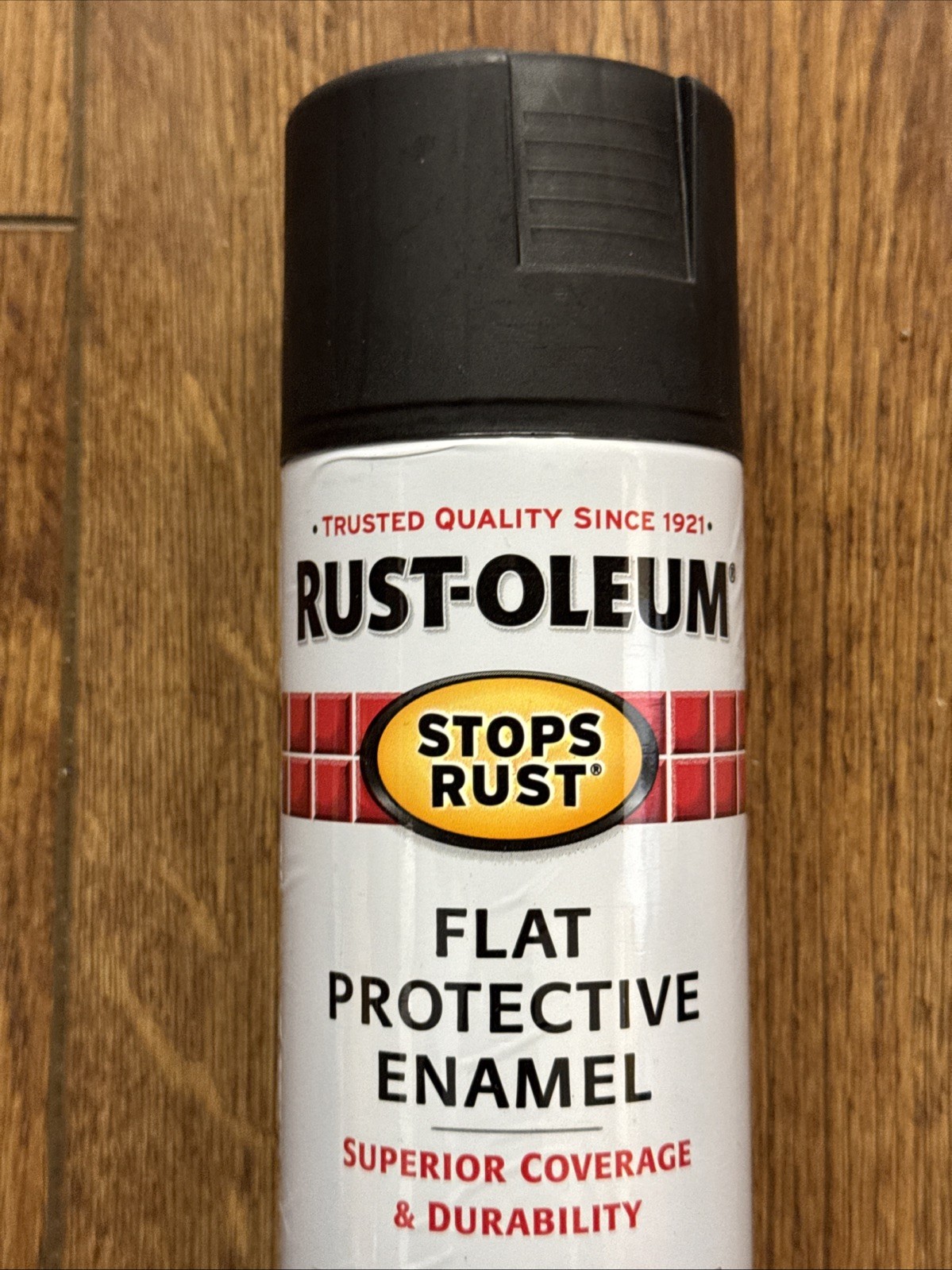 Rust-Oleum 7777830 Stops Rust Spray Paint, 12 Ounce (Pack of 1), Satin Black
