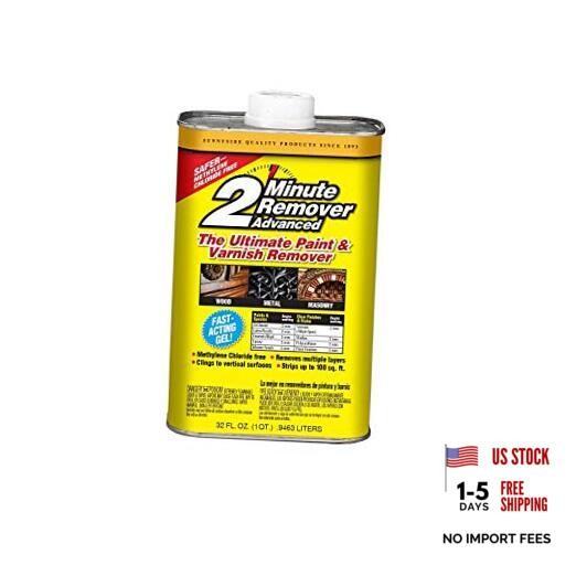 Sunnyside 63432 2-Minute Remover Advanced Paint & Varnish Remover Quart Gel