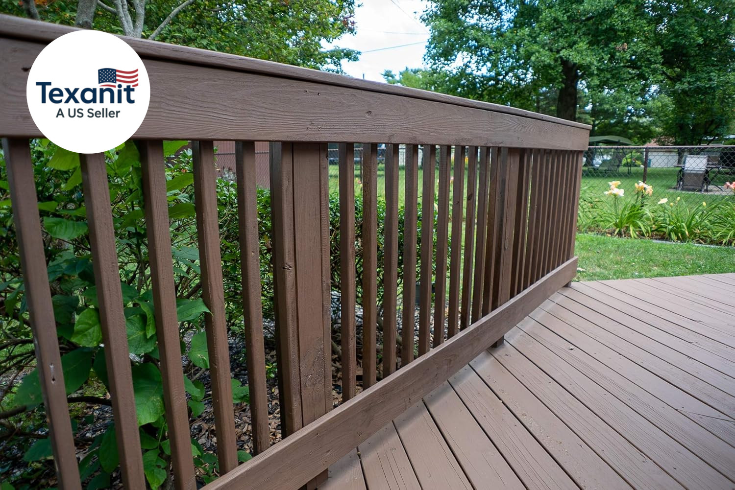 #1 Deck Premium Advanced Solid Color Outdoor Wood Stain and Sealer in One – Wate