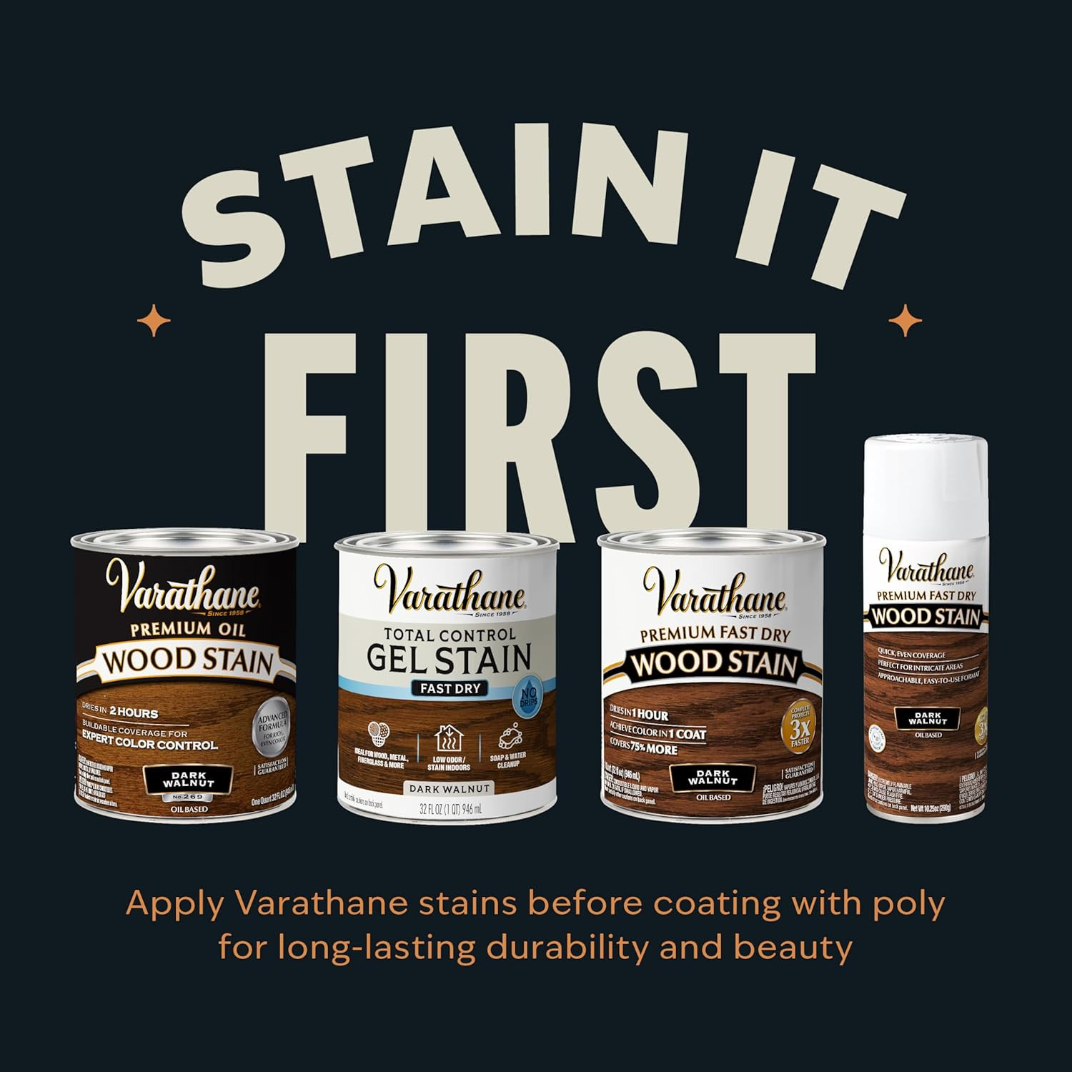 Water-Based Crystal-Clear Ultimate Polyurethane Spray | Interior Wood Protection