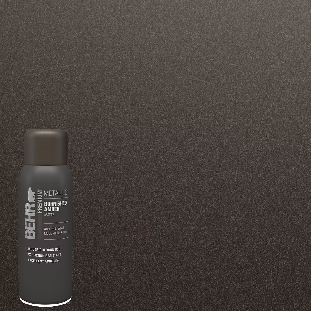 11 Oz. Burnished Amber Matte Interior/Exterior Metallic Spray Paint