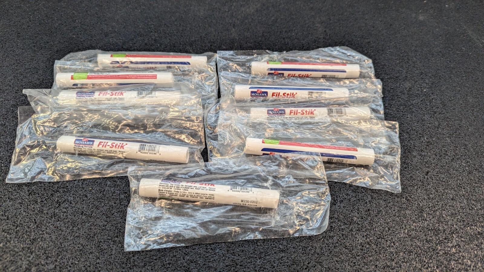🔥New 10 Pack🔥 Mohawk Fil-Stik White S8 Alpine, M230-0202, Touch Up Putty