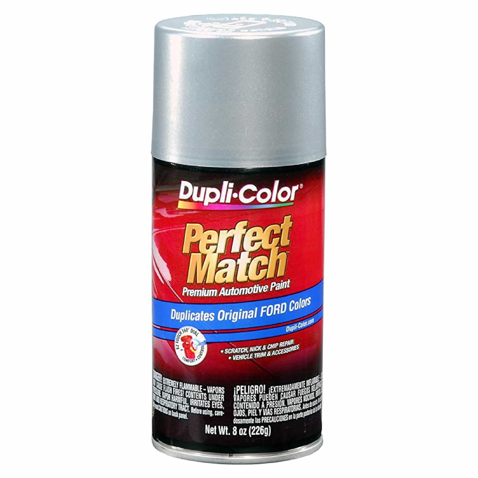 Premium Automotive Paint 8 oz Silver Perfect Match for Car Touch Ups