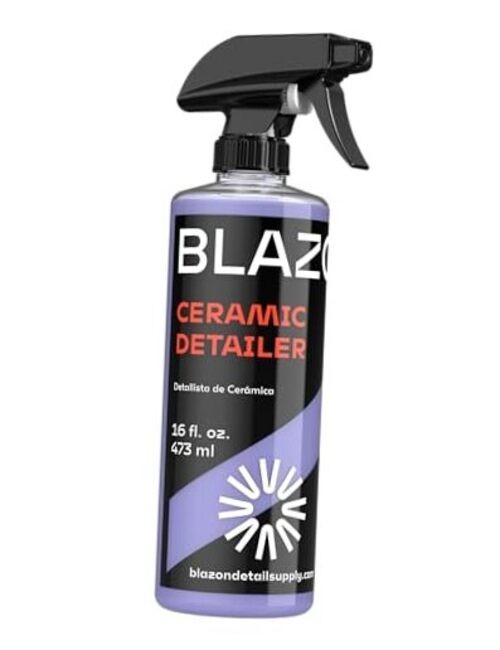 Ceramic Detailer Spray Coating- Hydrophobic Shine & Surface Protection-