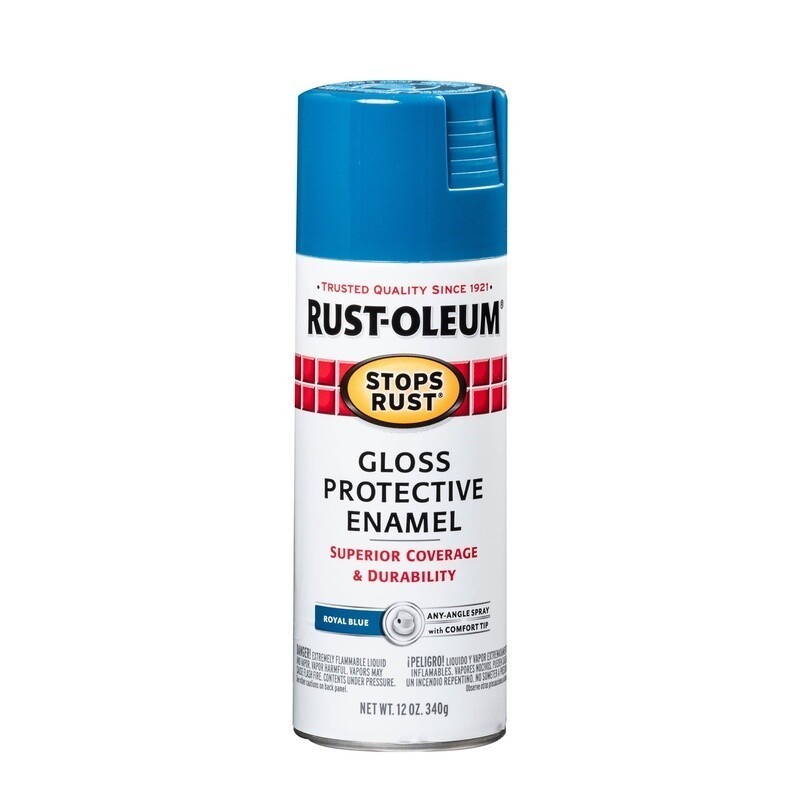 Gloss Enamel Spray Paint 6 Pack Durable Rust Prevention Indoor Outdoor Use