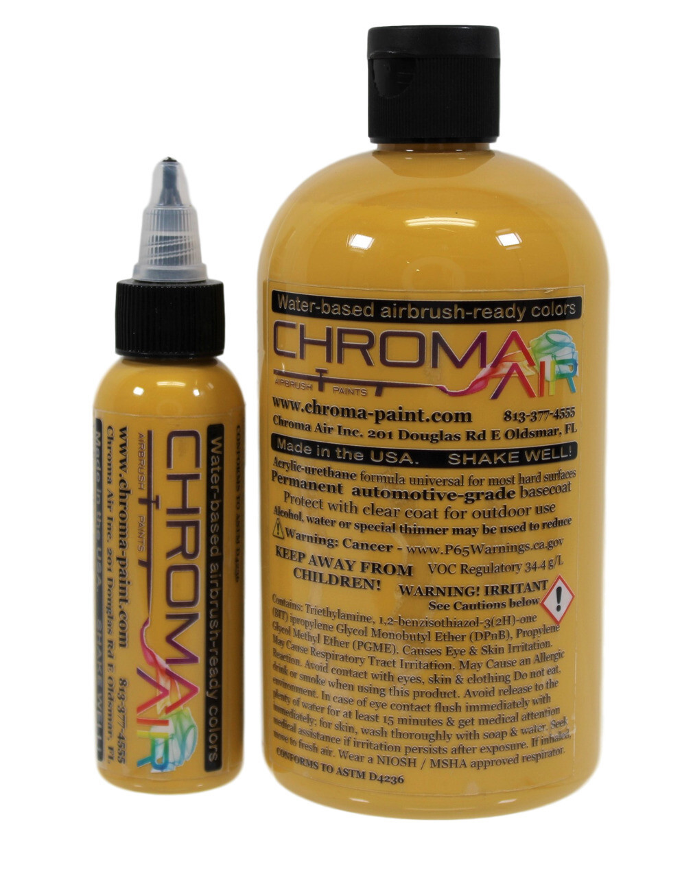 ChromaAir Paints: Dijon Yellow