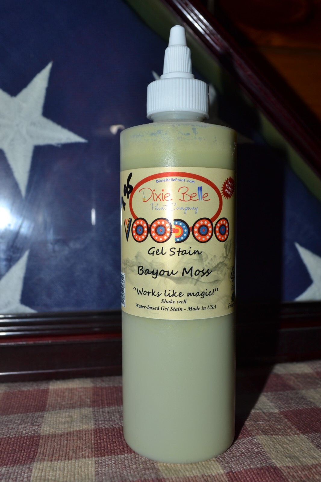 DIXIE BELLE VOODOO GEL STAIN BAYOU MOSS WATER BASED 8 oz BRAND NEW
