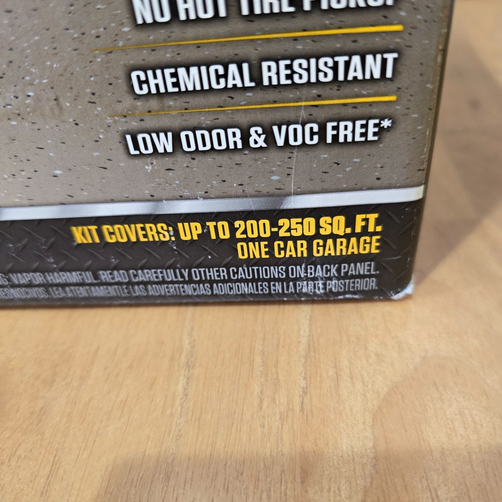Rust-Oleum Rock Solid Polycuramine Garage Floor Coating Kit Mocha 1-Car Garage
