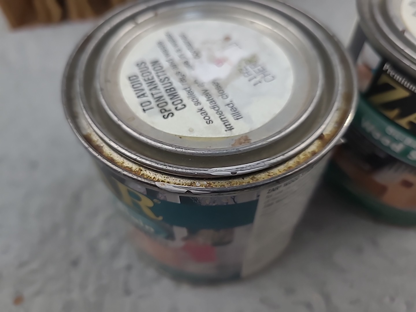 2x ZAR Wood Stain 116 Cherry 1/2 Pint