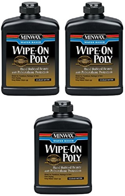 Minwax Wood Finish Water Based Satin Clear 1 Pt