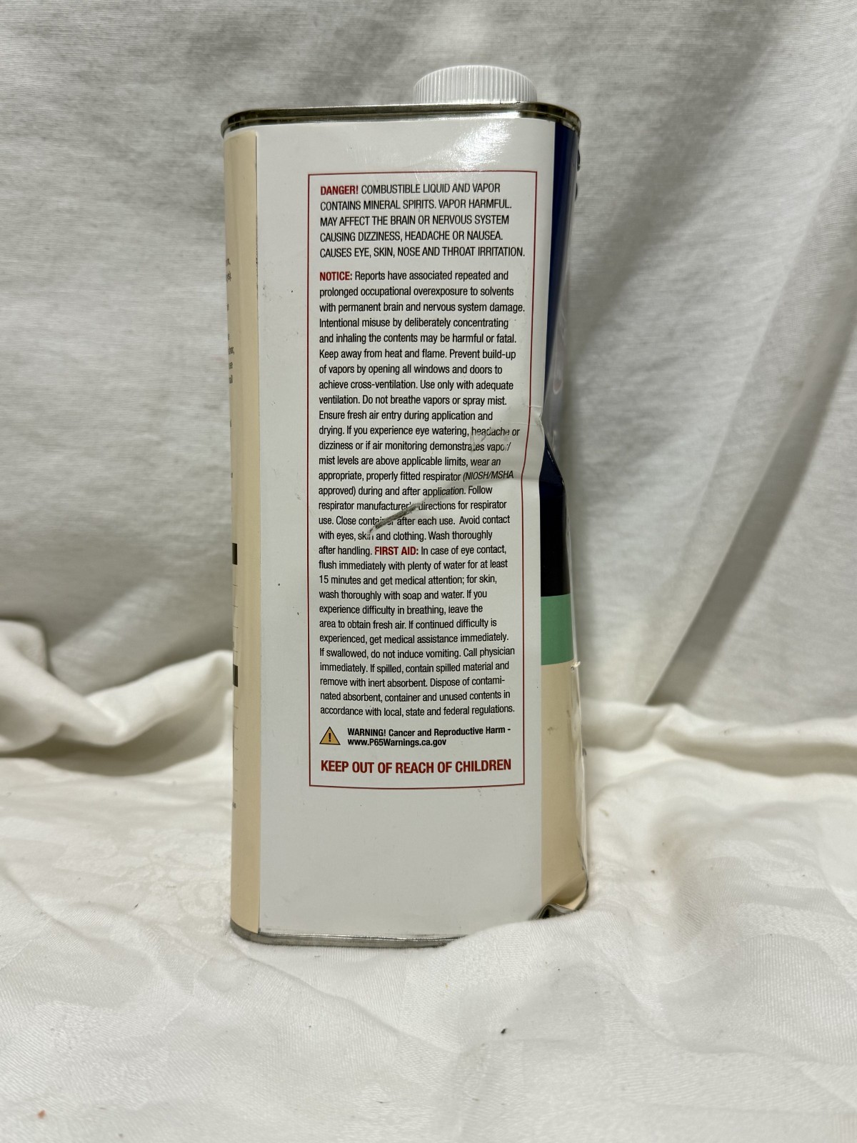 Waterlox TB 3809 Original Marine Sealer 1 Gallon Clear Protective Tung Oil New
