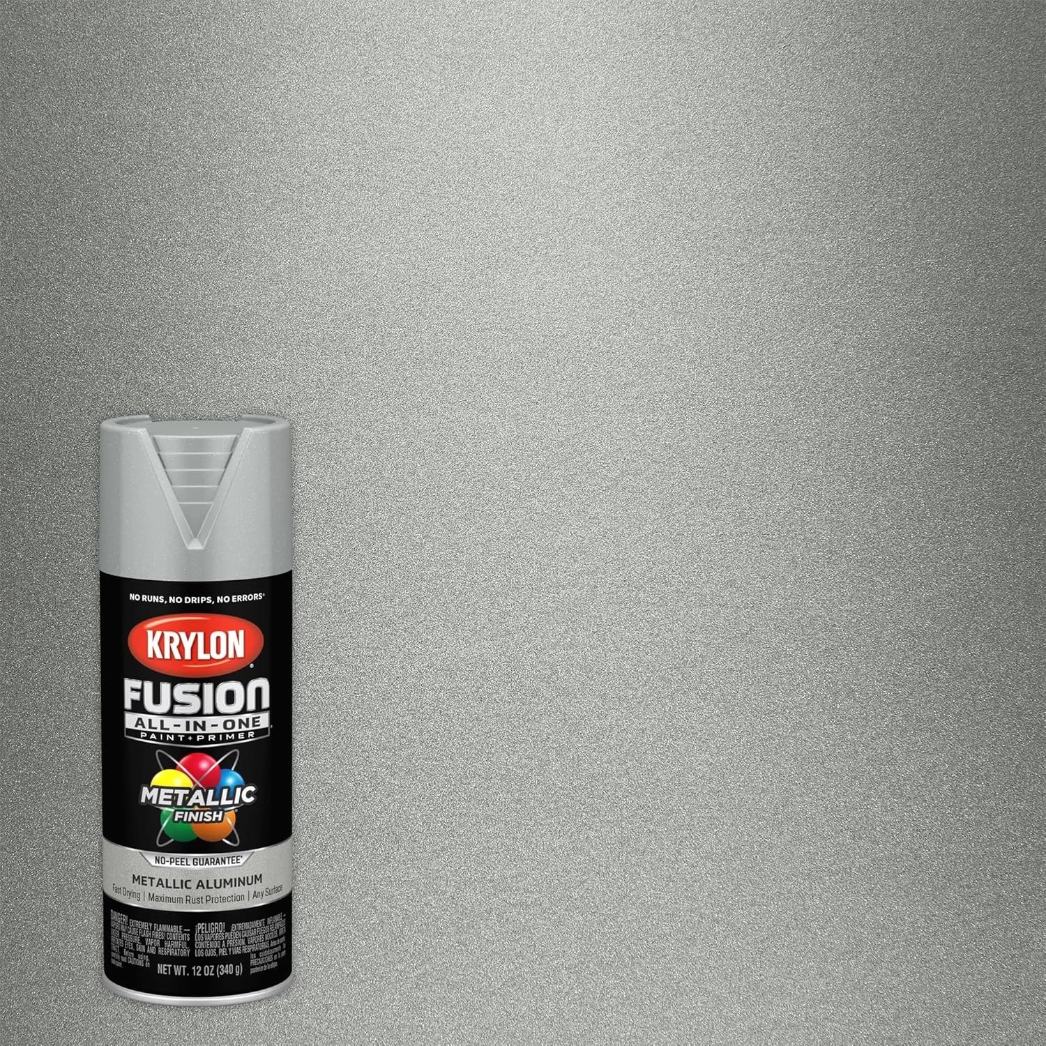 Versatile Aluminum Metallic Spray Paint – Quick-Dry & Durable Primer Solution