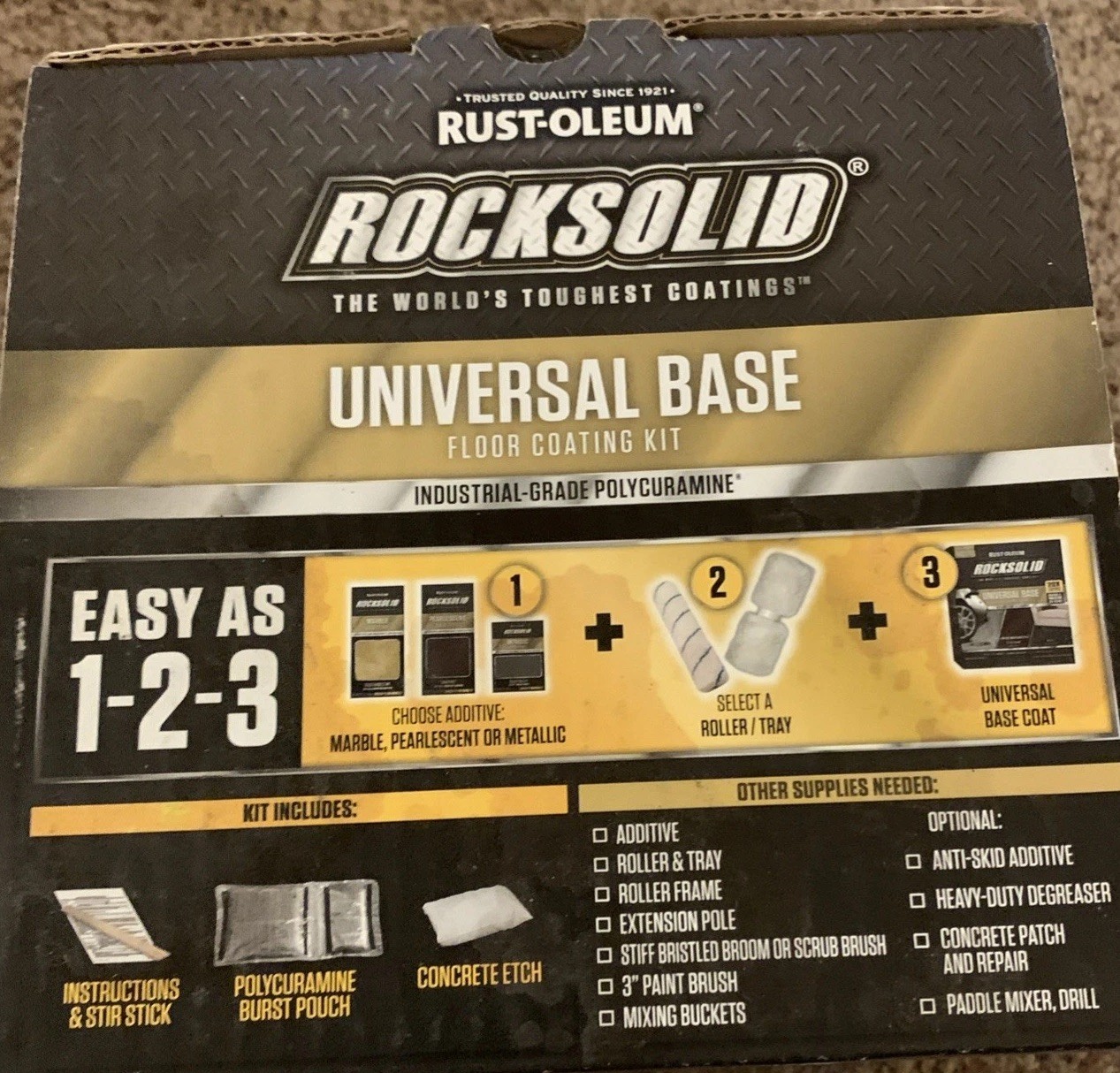 Rocksolid Universal Base Floor Coating Kit