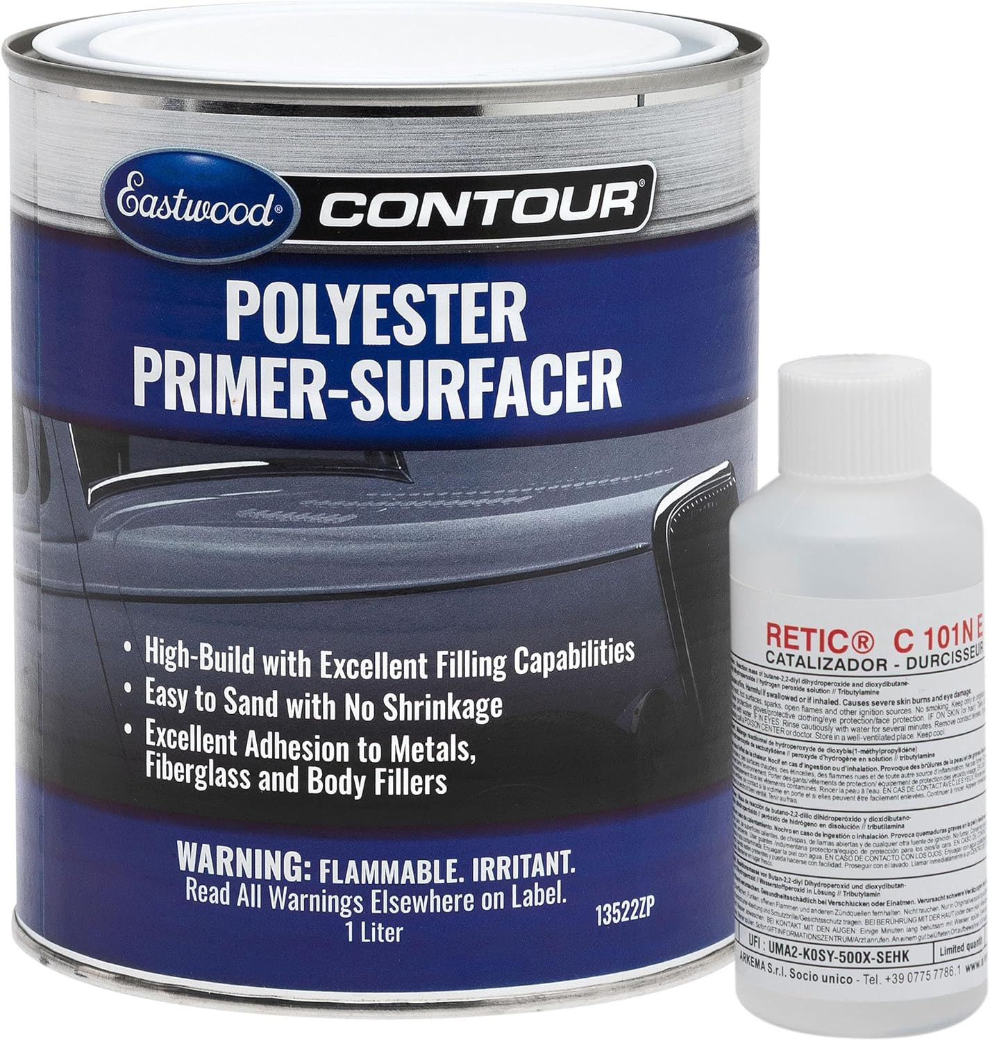 Contour Polyester Primer Direct to Metal Surfacer Filling Quart