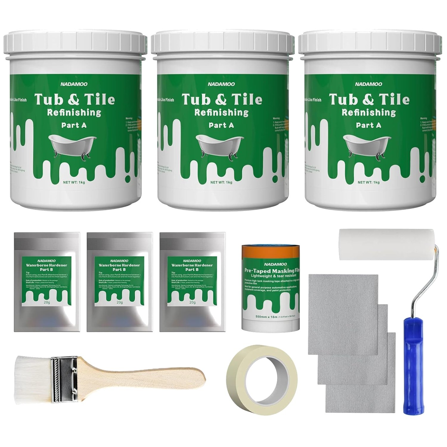 Kitchen Sink Countertop Resurface Kit, White