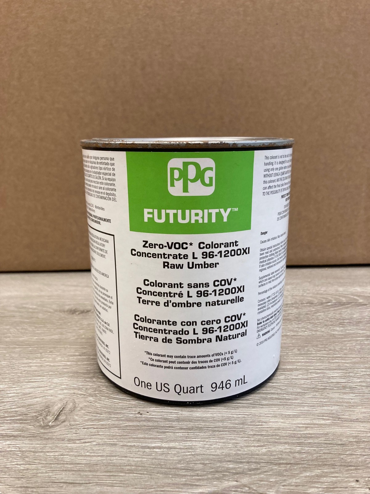 PPG Futurity Colorants and PPG HS Colorants various colors