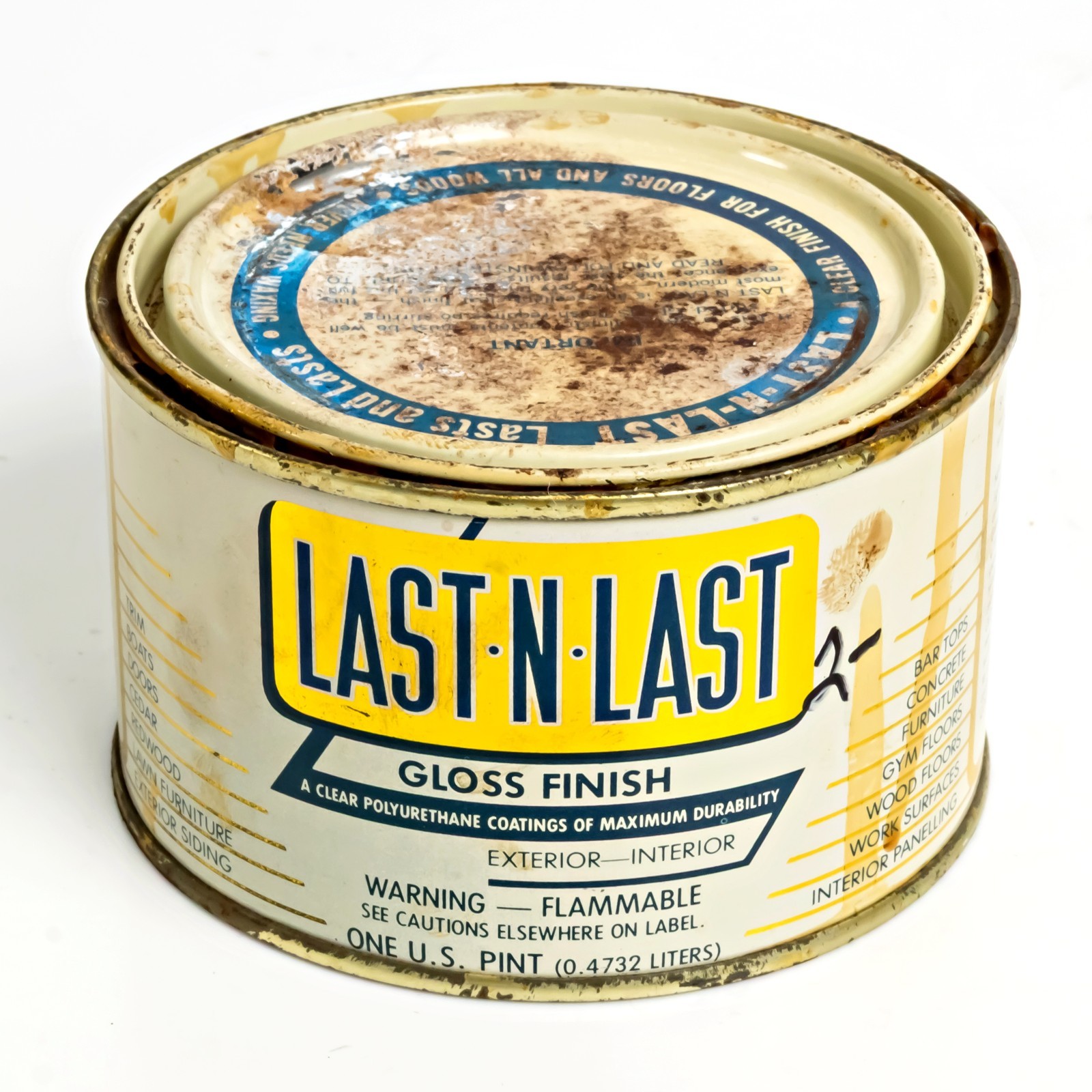 Last-N-Last Polyurethane Gloss Finish – One Pint – Vintage