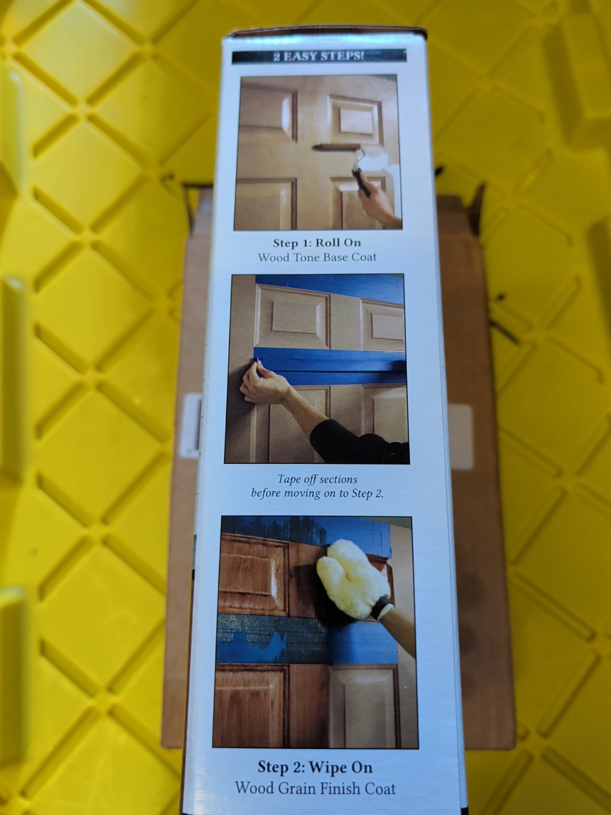 Giani Wood Look Paint Kit for Front & Interior Doors (English Oak) English Oak