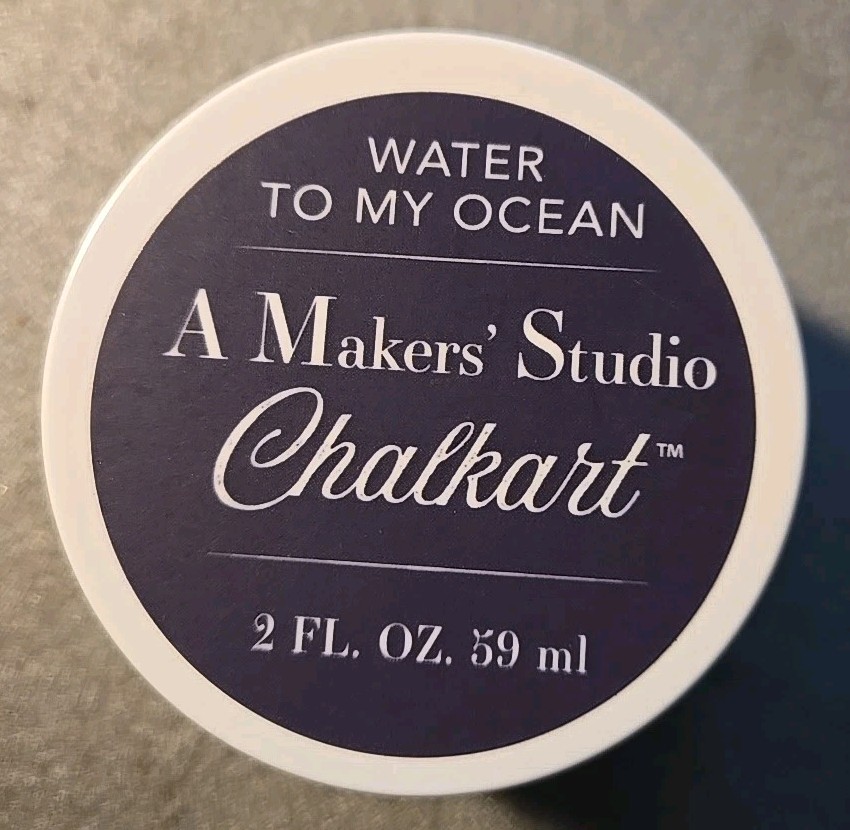 A Makers’ Studio Chalkart Water To My Ocean 2oz