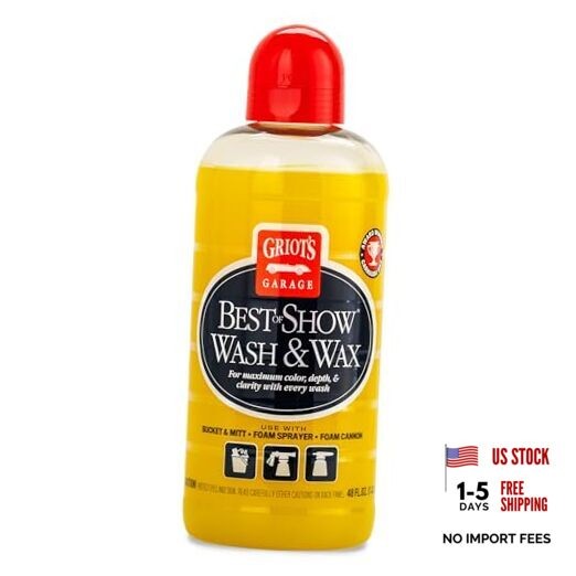 Best of Show Wash and Wax for Car Detailing & Cleaning – 48 Fl Oz – Pack of 1
