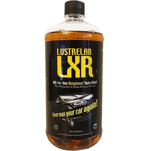 LustreLab LXR All-In-One Acrylionic Auto Car Wash and Wax, Replaces 5