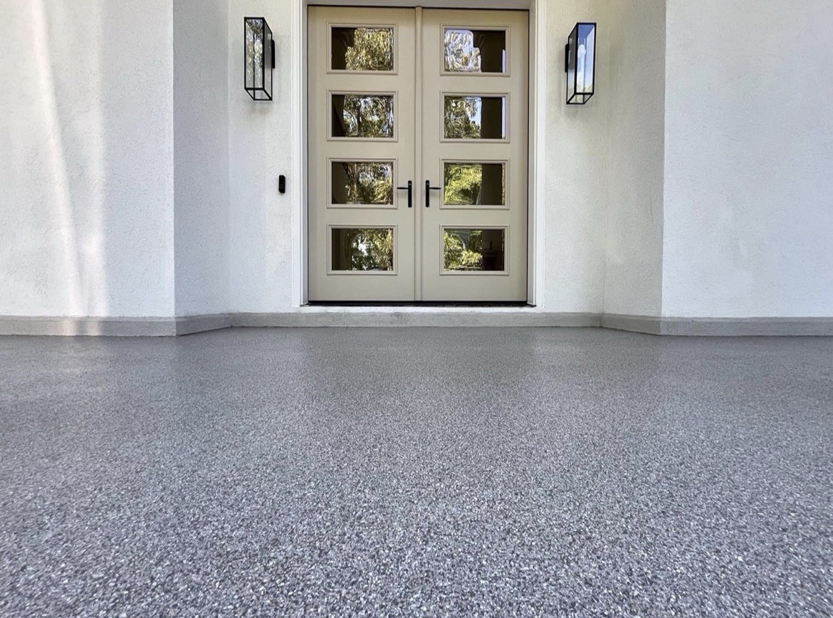 Decorative Color Chips Epoxy Kit for Garage & Concrete Floors 40 Lbs!