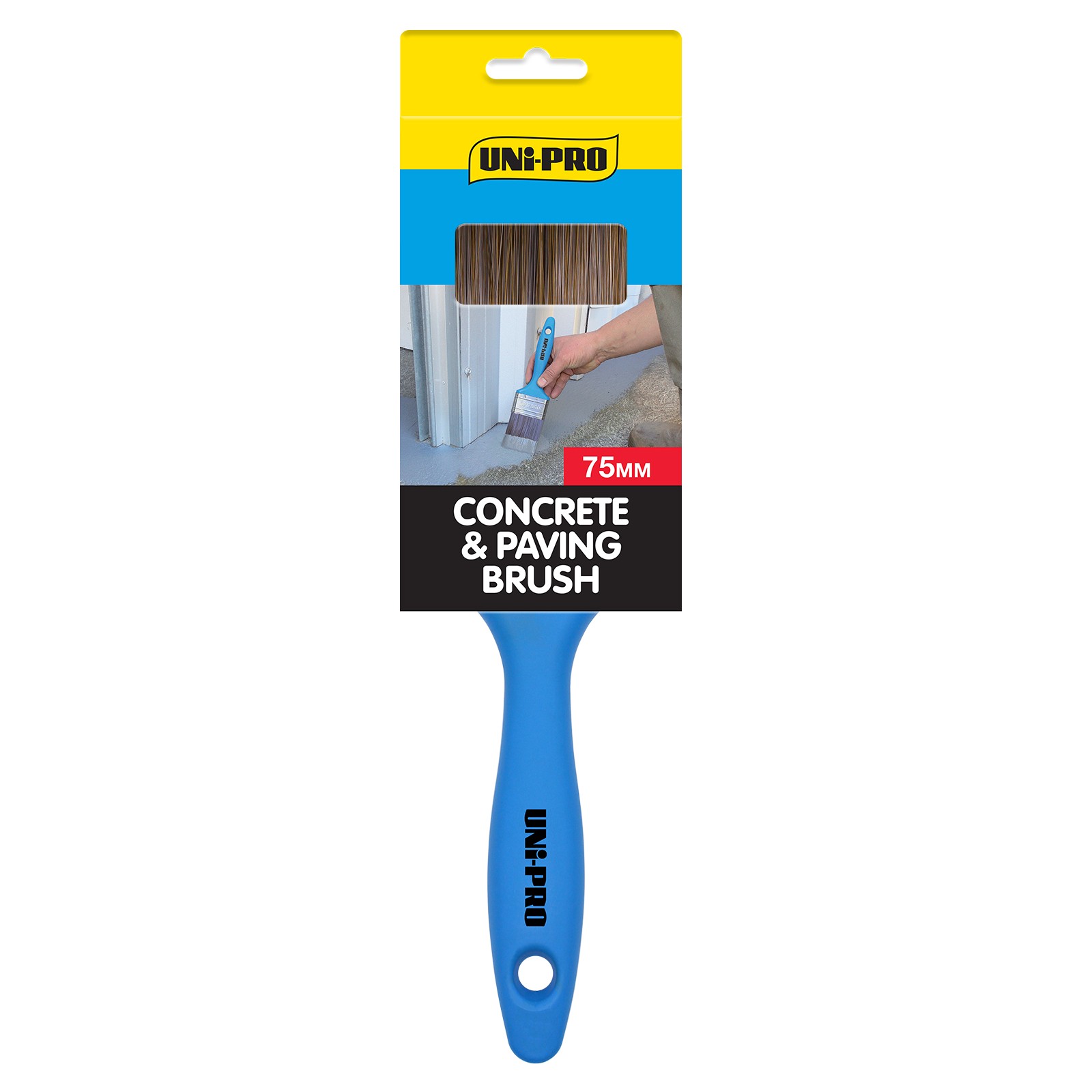 UNi-PRO 75mm Concrete And Paving Brush