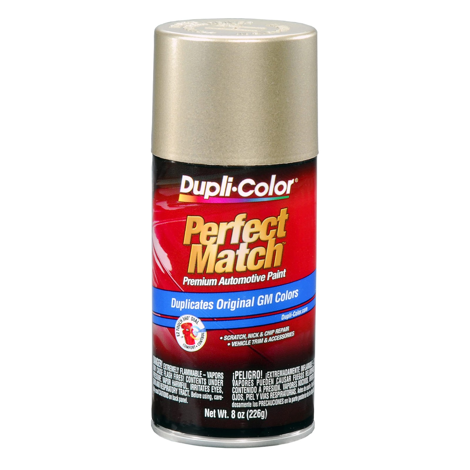 Gold Metallic Automotive Paint – Perfect Match, 8 oz Premium Finish