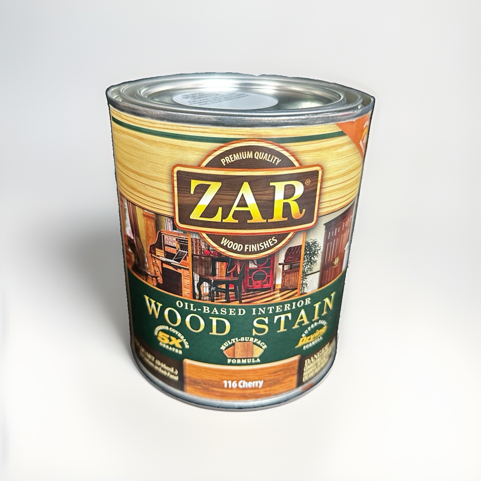 Zar Interior Stain 116 CHERRY Quart New Discontinued