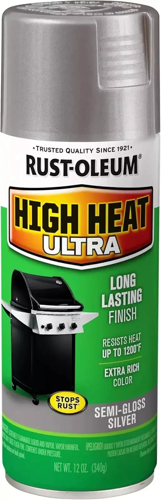 270201 Specialty Silver High Heat Ultra Spray Paint, 12-Ounce