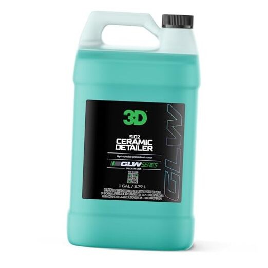 SiO2 Ceramic Detailer 1 Gallon – Quick Detailer with 128 Fl Oz (Pack of 1)