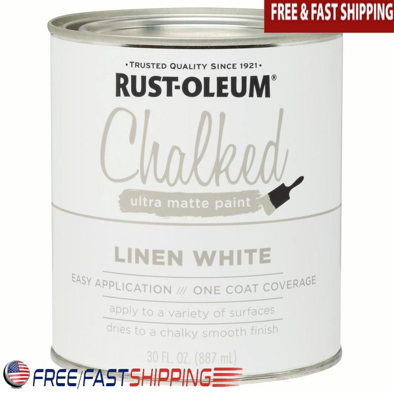 Ultra Matte Chalk Paint Low Odor Quick Dry Distress Furniture Decor 1 Quart New