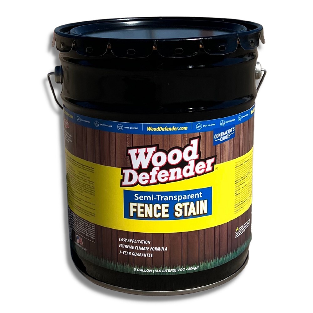 Wood Defender Semi-transparent Fence Stain PRAIRIE GREY 5-gallon